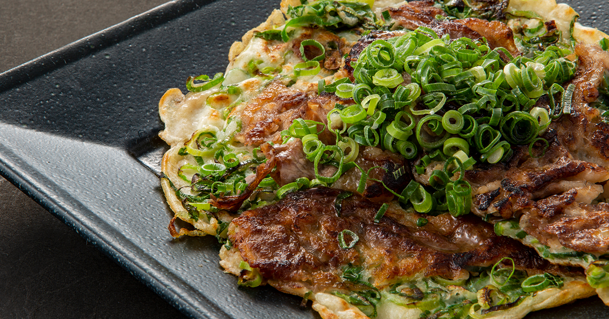 ネギ焼き（国産牛スジ入り）